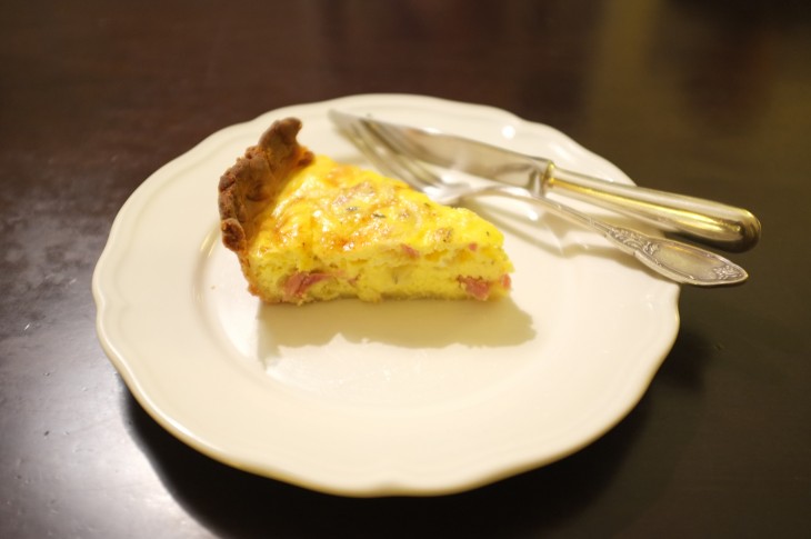 Recette sans gluten de la quiche Lorraine