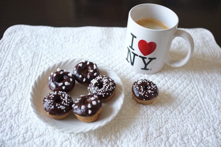Recette sans gluten de mini donuts à la vanille