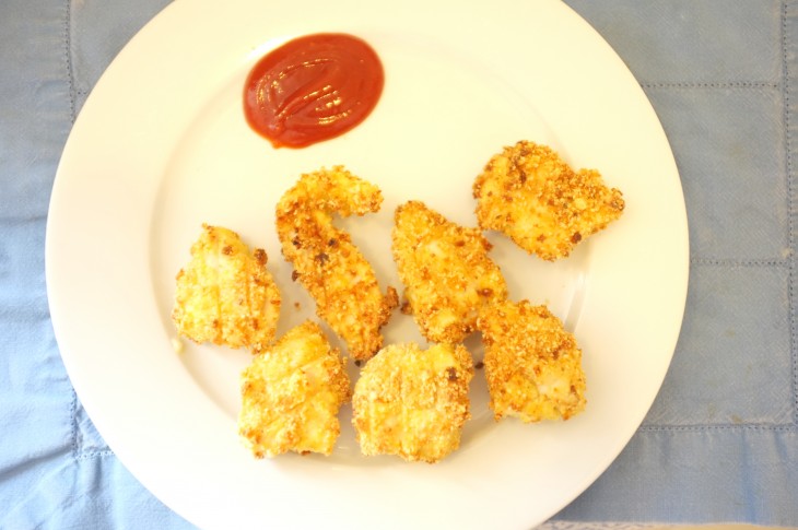 RECETTE SANS GLUTEN DE NUGGETS DE POULET