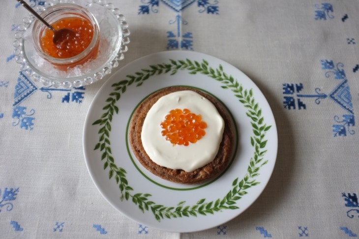 recette sans gluten de blinis