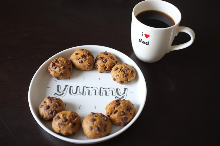 recette sans gluten de cookie au café et pépites de chocolat