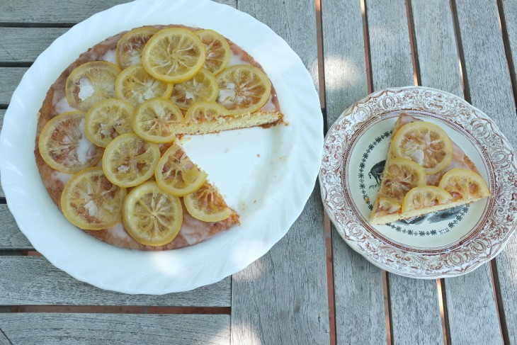 recette sans gluten de gâteau à l’amande et citrons confits