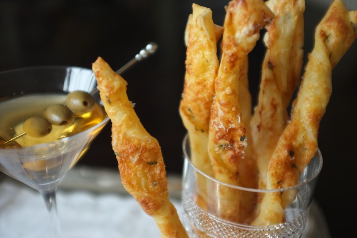 Recette sans gluten de flute feuilletée aux deux fromages