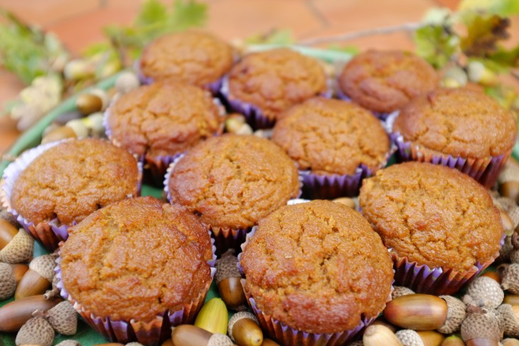 recette sans gluten de muffins au potiron