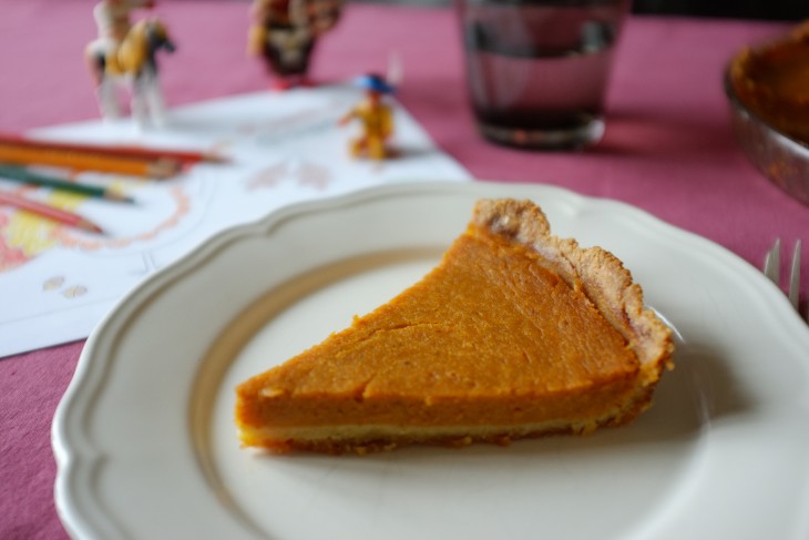 recette sans gluten de tarte au potiron et sirop d’érable