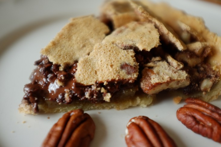 recette sans gluten de tarte chocolat – noix de pécan