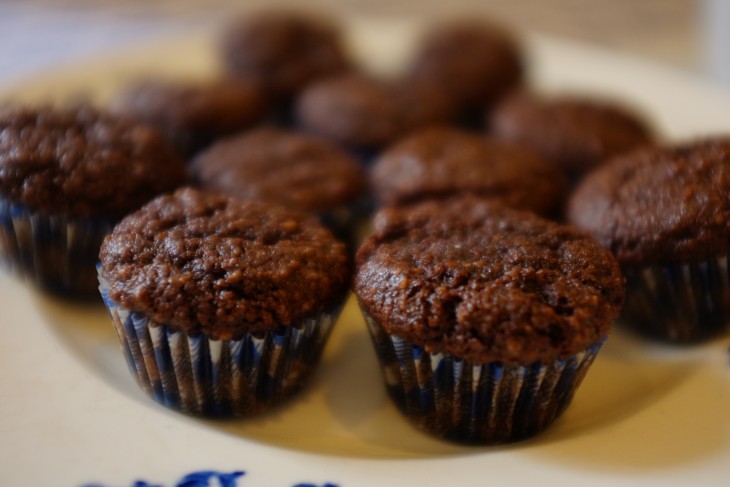 recette sans gluten de mini-muffins chocolat-expresso