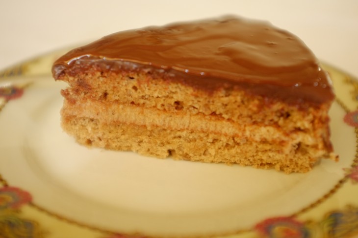 recette sans gluten de gâteau crème de marron, rhum et chocolat