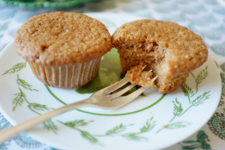 recette sans gluten de muffins à la compote de pomme et cannelle