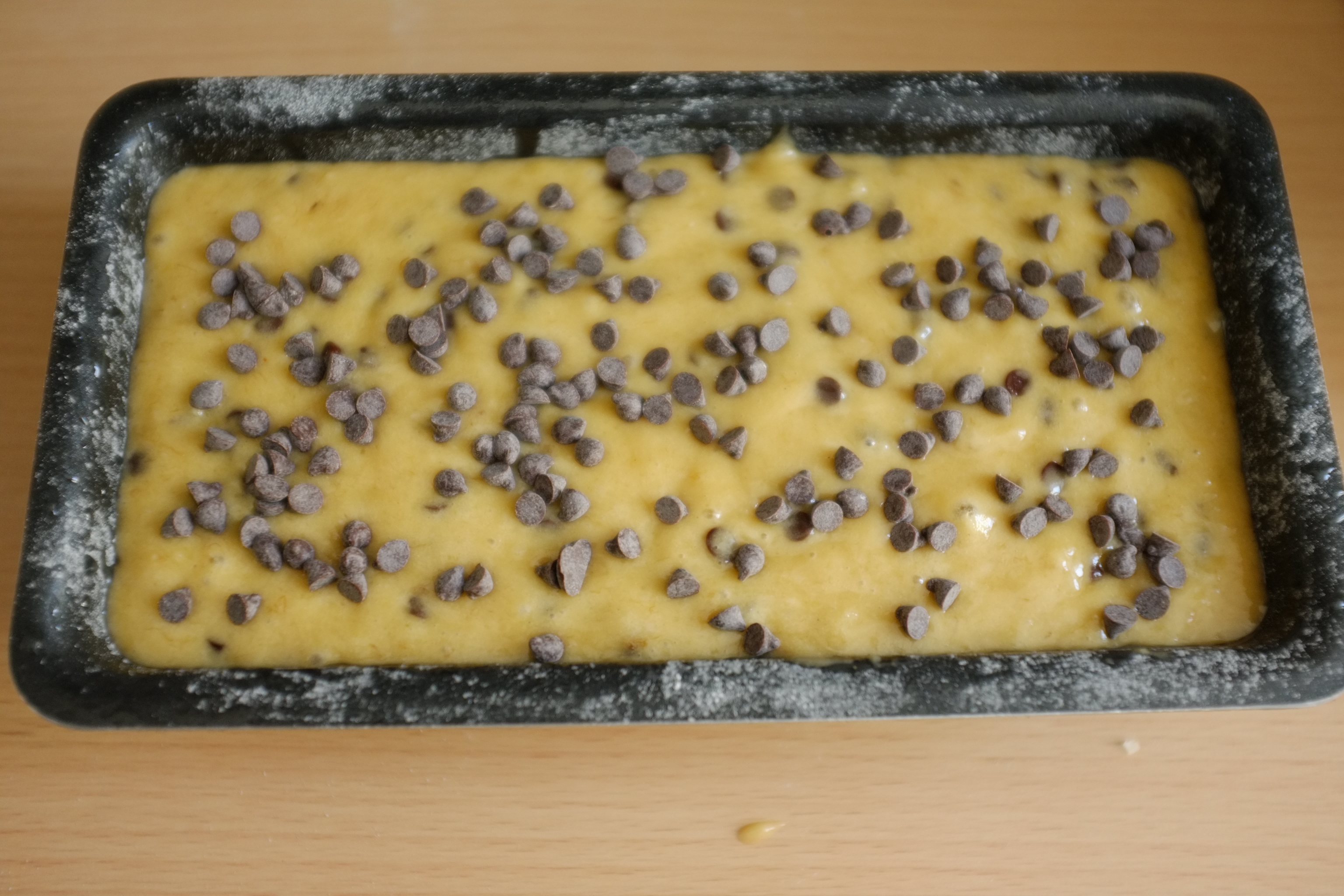 recette Cake aux bananes et au chocolat Daim sans gluten, Recette