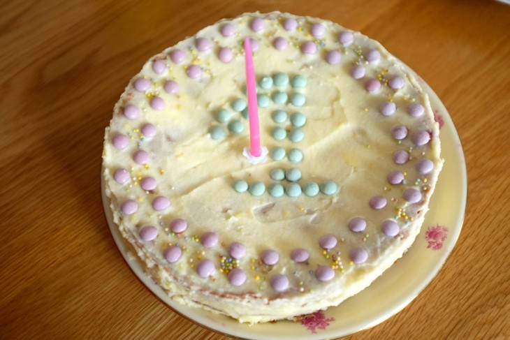 recette sans gluten de gâteau à la framboise pour Ava