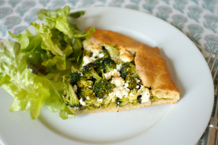 recette sans gluten de tarte rustique aux brocolis