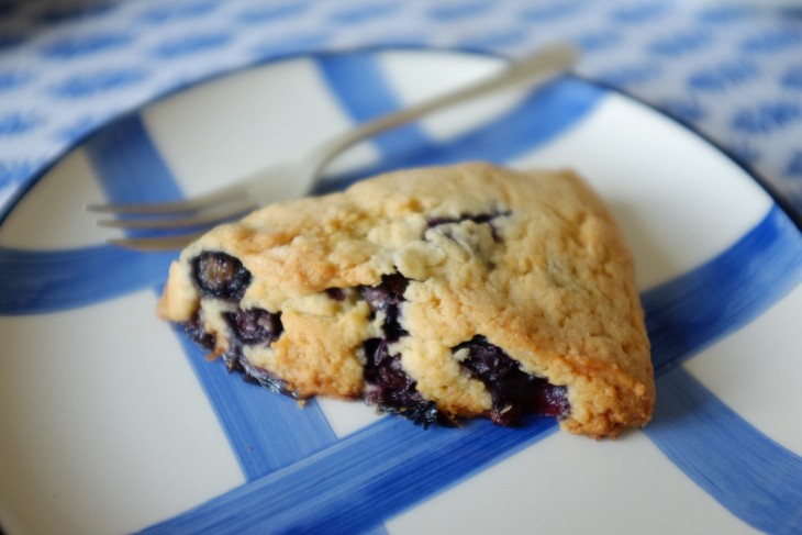 recette sans gluten de scones aux myrtilles