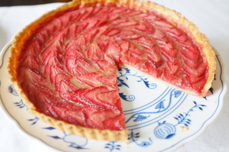 recette sans gluten de tarte aux fraises