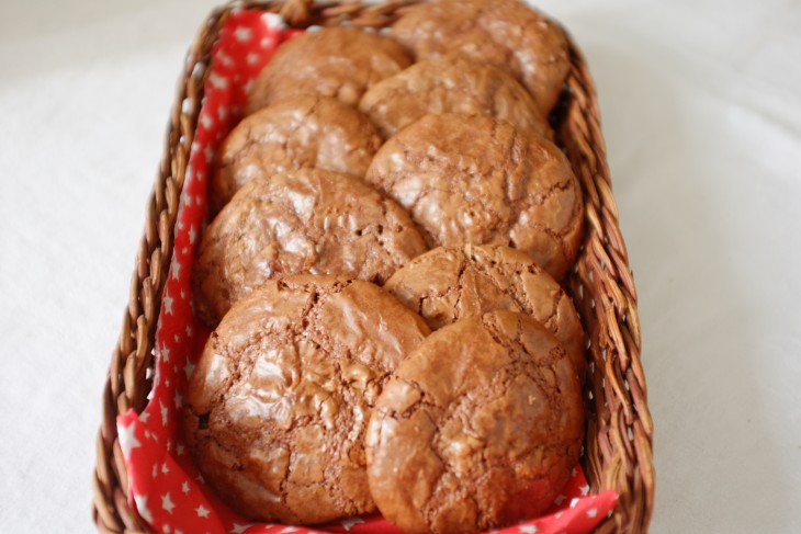recette sans gluten de cookie-brownie au chocolat