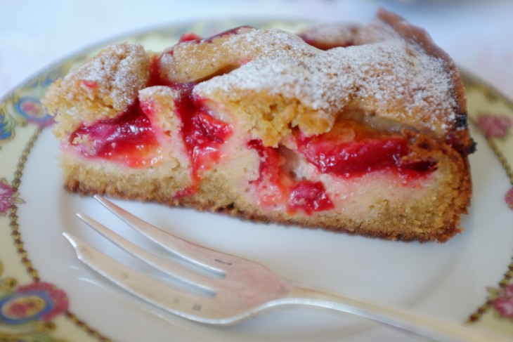 recette sans gluten de gâteau aux prunes