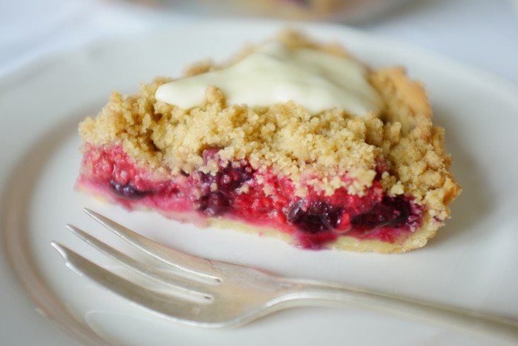 recette sans gluten de tarte bleu, blanc, rouge