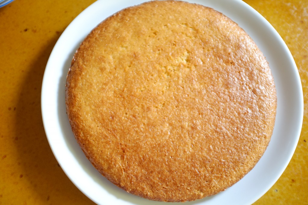 Le gâteau sans gluten à l'orange 