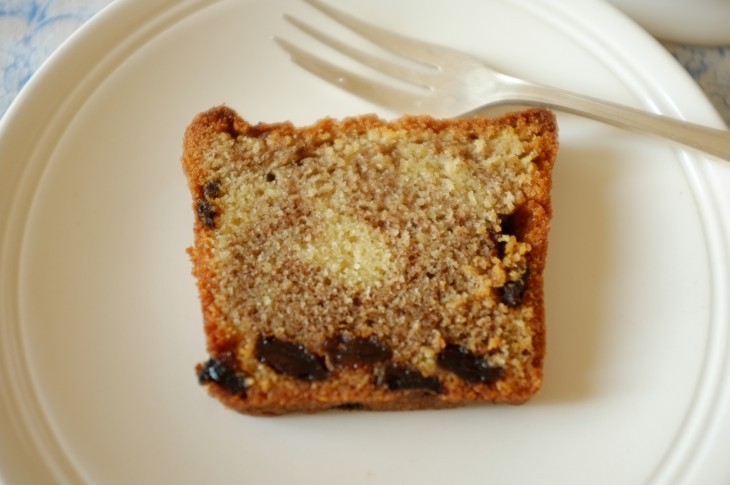 recette sans gluten de cake raisin et cannelle