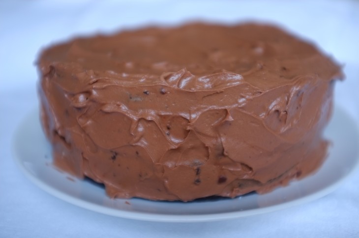 recette sans gluten de gâteau deux étages au chocolat et café