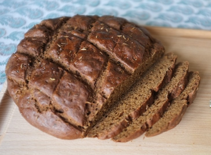 recette sans gluten de pain rustique au cumin