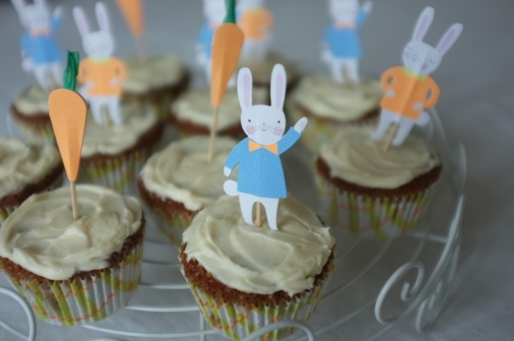 recette sans gluten de cupcake à la carotte