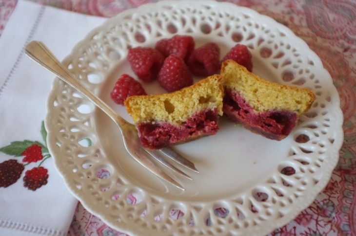 recette sans gluten de muffins amande framboise