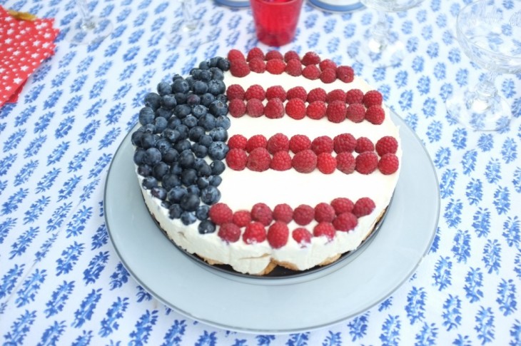 recette sans gluten de gâteau patriotique 2015
