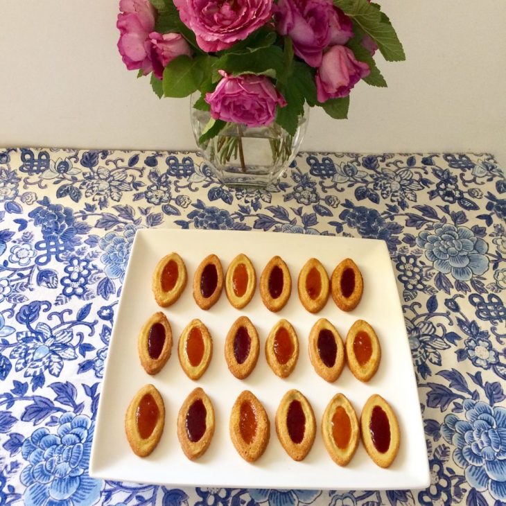 Recette sans gluten de biscuits barquettes à la confiture