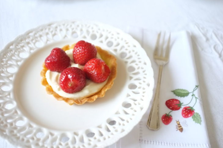Mes tartelettes aux fraises sans gluten