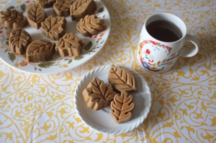 Sans gluten: mes petits gâteaux à la châtaigne.